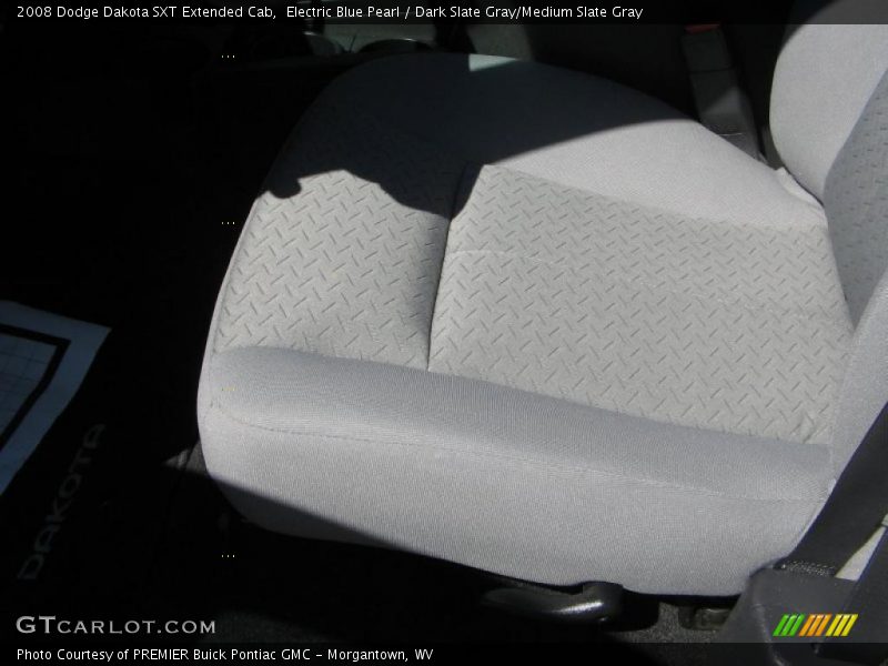 Electric Blue Pearl / Dark Slate Gray/Medium Slate Gray 2008 Dodge Dakota SXT Extended Cab