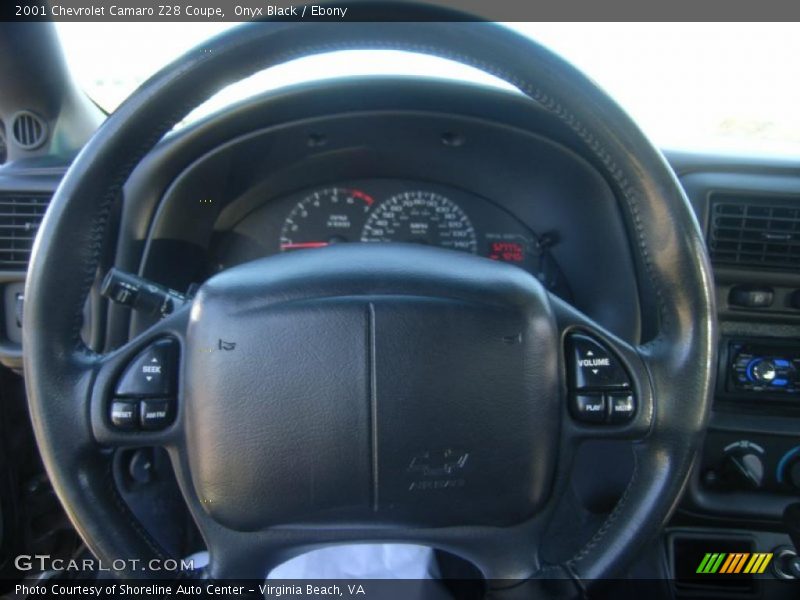 Onyx Black / Ebony 2001 Chevrolet Camaro Z28 Coupe