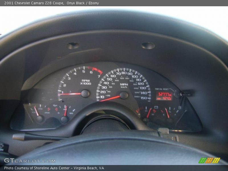 Onyx Black / Ebony 2001 Chevrolet Camaro Z28 Coupe