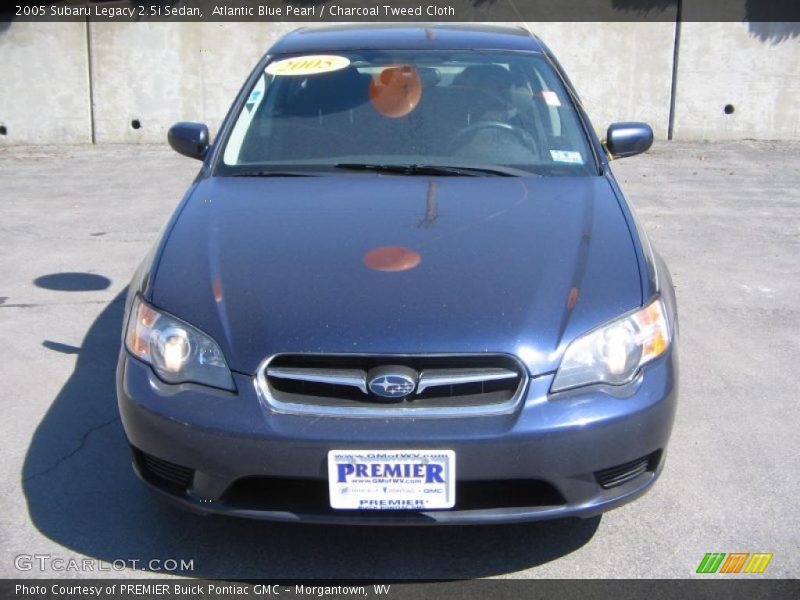 Atlantic Blue Pearl / Charcoal Tweed Cloth 2005 Subaru Legacy 2.5i Sedan