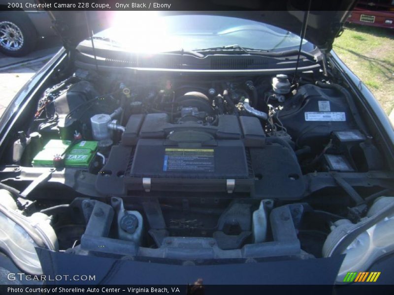 Onyx Black / Ebony 2001 Chevrolet Camaro Z28 Coupe