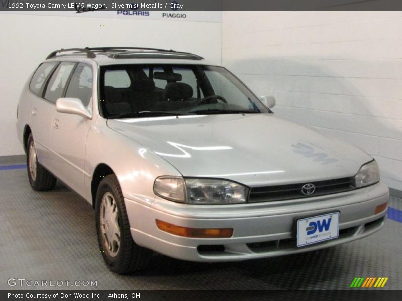 Silvermist Metallic / Gray 1992 Toyota Camry LE V6 Wagon