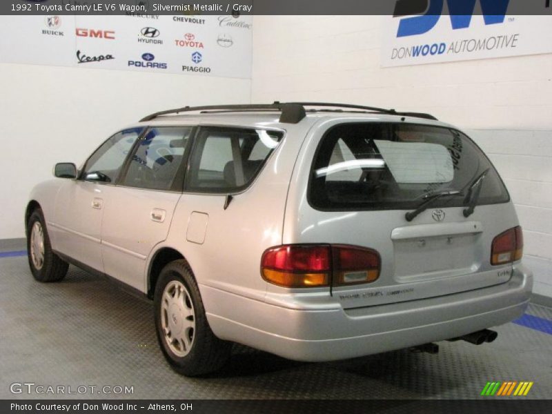 Silvermist Metallic / Gray 1992 Toyota Camry LE V6 Wagon
