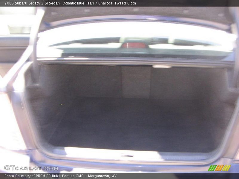 Atlantic Blue Pearl / Charcoal Tweed Cloth 2005 Subaru Legacy 2.5i Sedan