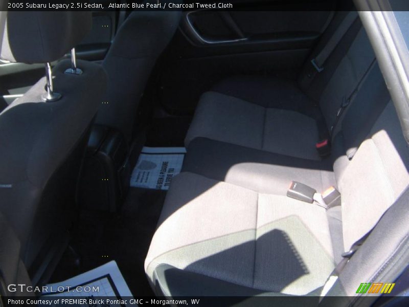 Atlantic Blue Pearl / Charcoal Tweed Cloth 2005 Subaru Legacy 2.5i Sedan