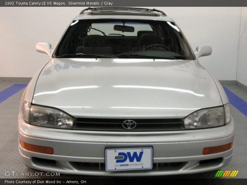 Silvermist Metallic / Gray 1992 Toyota Camry LE V6 Wagon
