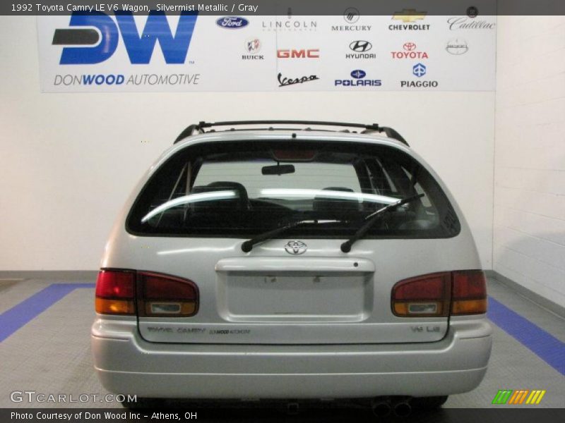 Silvermist Metallic / Gray 1992 Toyota Camry LE V6 Wagon