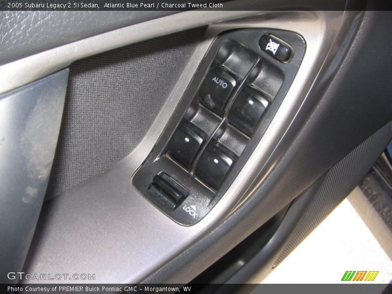 Atlantic Blue Pearl / Charcoal Tweed Cloth 2005 Subaru Legacy 2.5i Sedan