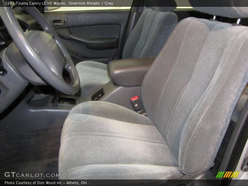Silvermist Metallic / Gray 1992 Toyota Camry LE V6 Wagon