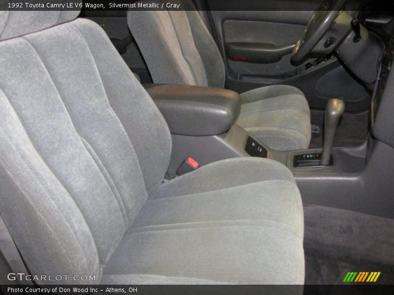 Silvermist Metallic / Gray 1992 Toyota Camry LE V6 Wagon