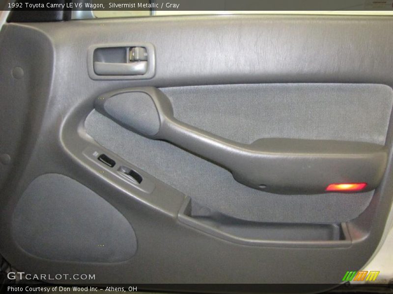Silvermist Metallic / Gray 1992 Toyota Camry LE V6 Wagon
