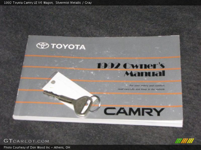 Silvermist Metallic / Gray 1992 Toyota Camry LE V6 Wagon