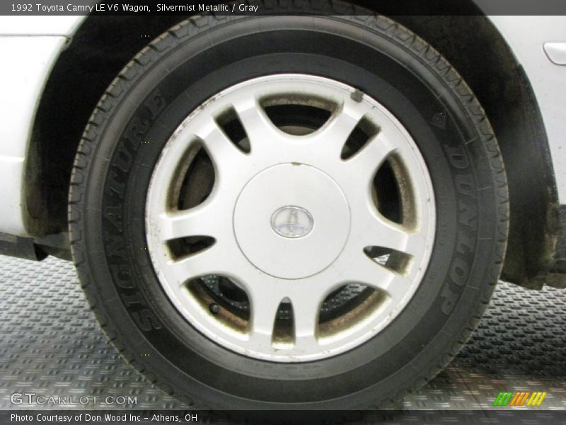 Silvermist Metallic / Gray 1992 Toyota Camry LE V6 Wagon