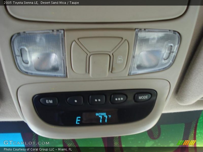 Desert Sand Mica / Taupe 2005 Toyota Sienna LE