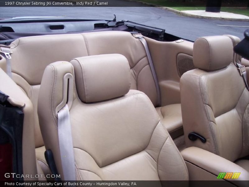 Indy Red / Camel 1997 Chrysler Sebring JXi Convertible