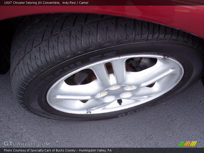 Indy Red / Camel 1997 Chrysler Sebring JXi Convertible