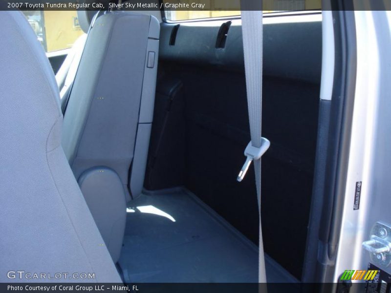 Silver Sky Metallic / Graphite Gray 2007 Toyota Tundra Regular Cab