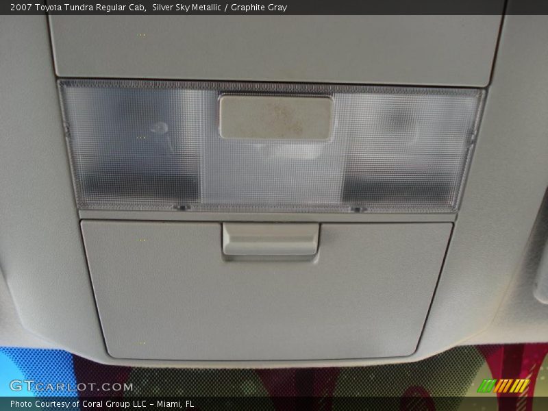 Silver Sky Metallic / Graphite Gray 2007 Toyota Tundra Regular Cab