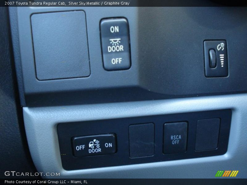 Silver Sky Metallic / Graphite Gray 2007 Toyota Tundra Regular Cab