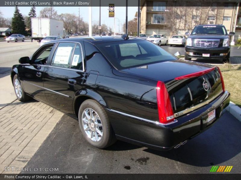 Black Raven / Ebony 2010 Cadillac DTS Luxury