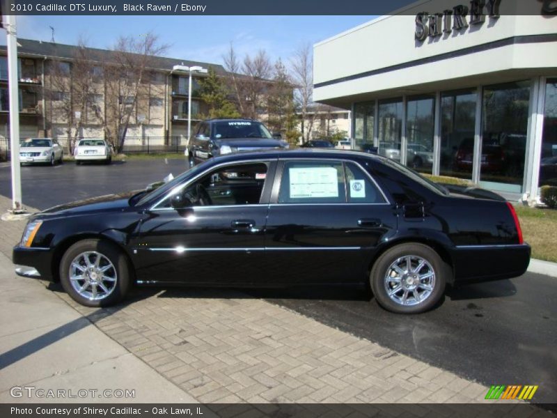 Black Raven / Ebony 2010 Cadillac DTS Luxury
