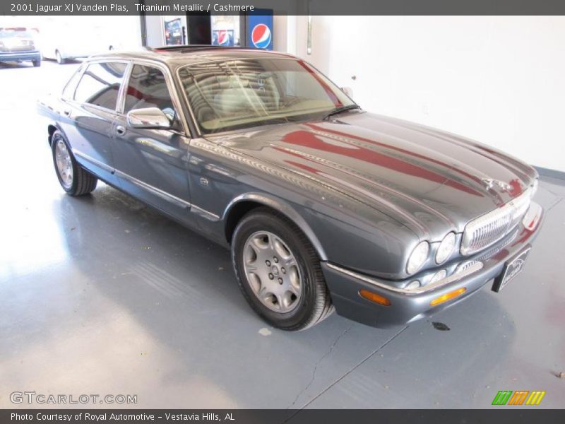 Titanium Metallic / Cashmere 2001 Jaguar XJ Vanden Plas