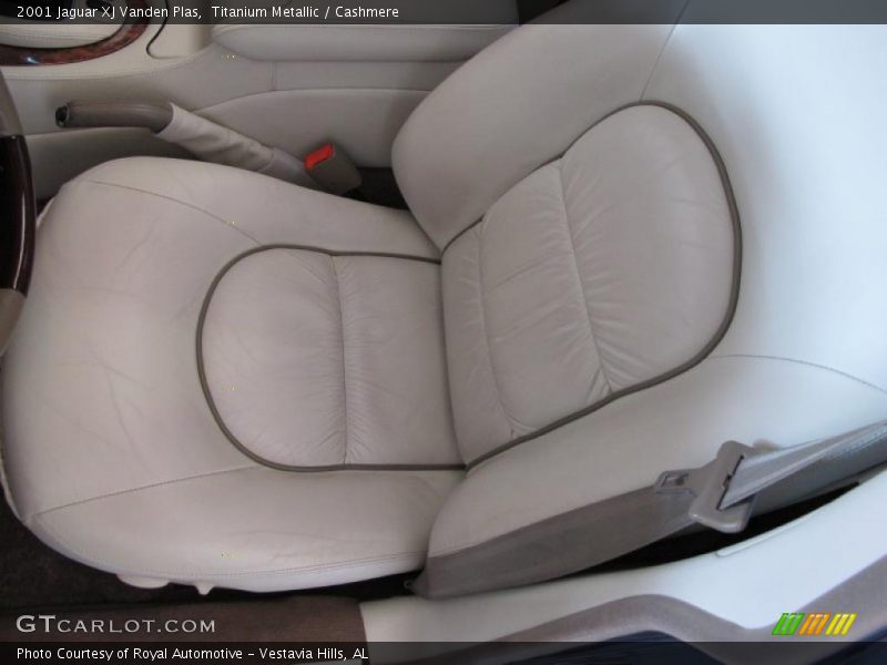 Titanium Metallic / Cashmere 2001 Jaguar XJ Vanden Plas