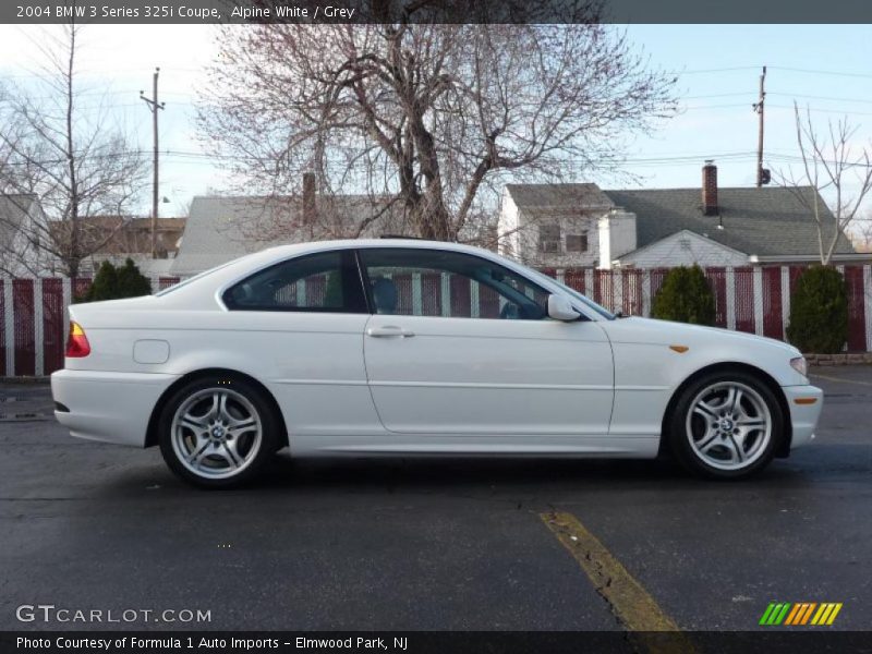 Alpine White / Grey 2004 BMW 3 Series 325i Coupe