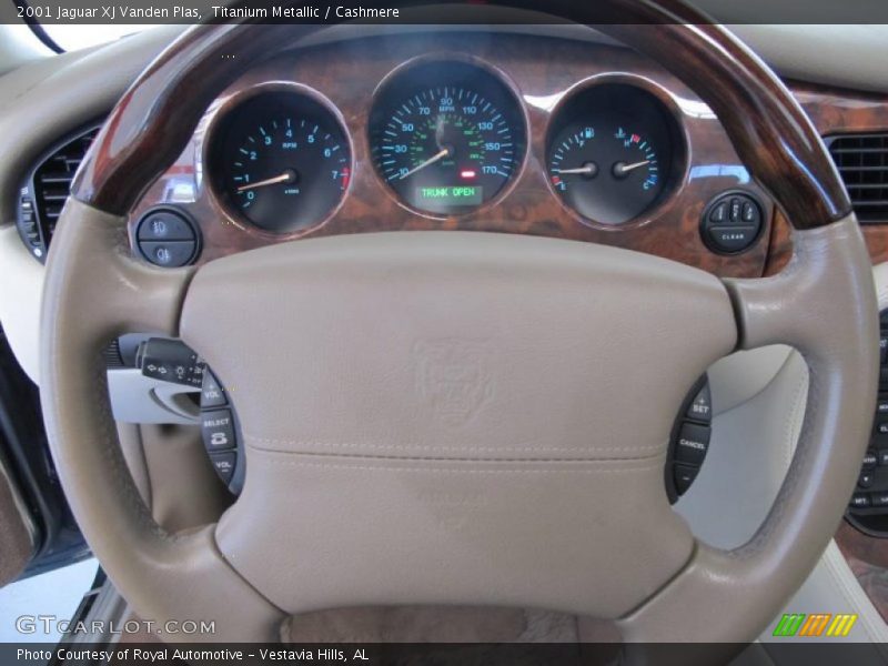 Titanium Metallic / Cashmere 2001 Jaguar XJ Vanden Plas