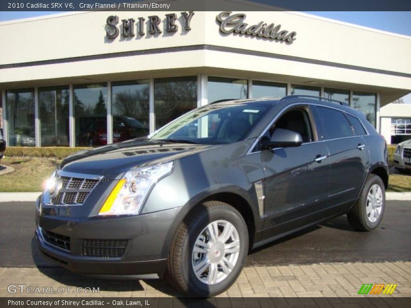 Gray Flannel / Titanium/Ebony 2010 Cadillac SRX V6