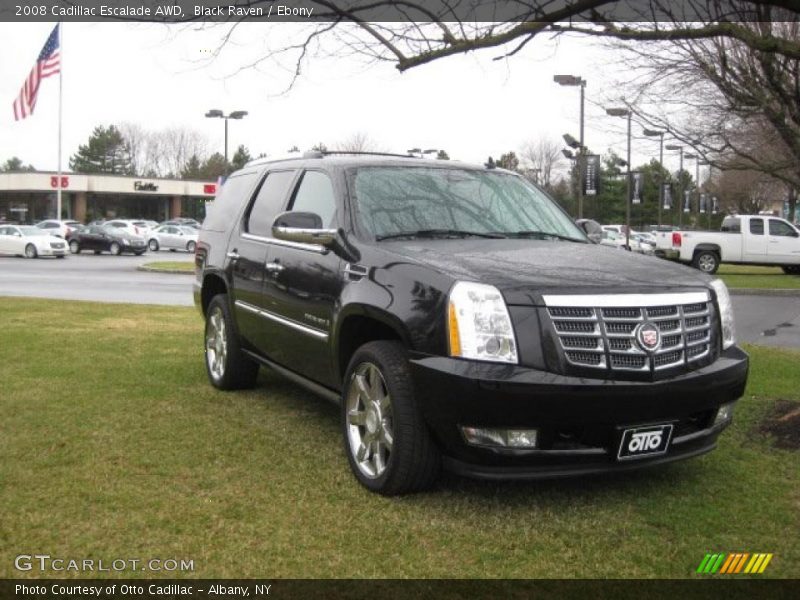 Black Raven / Ebony 2008 Cadillac Escalade AWD
