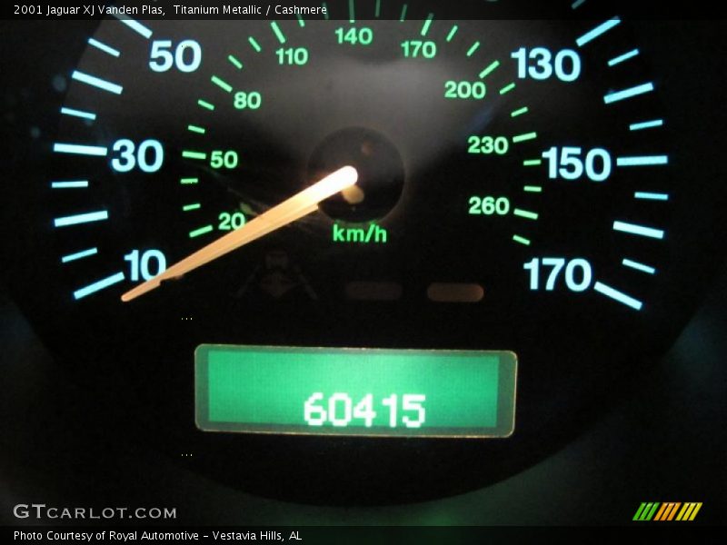Titanium Metallic / Cashmere 2001 Jaguar XJ Vanden Plas