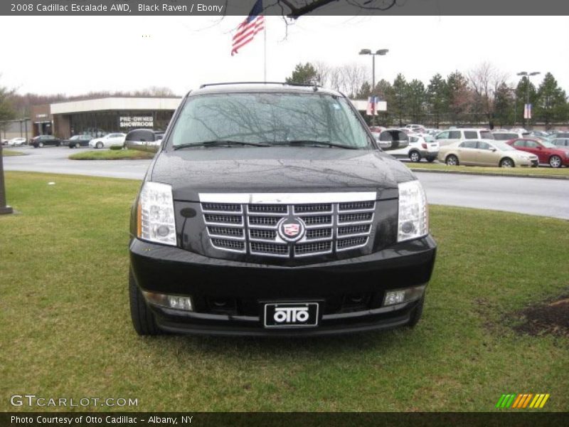 Black Raven / Ebony 2008 Cadillac Escalade AWD