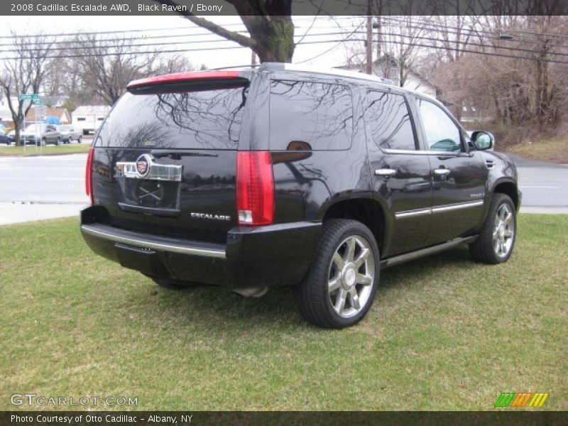Black Raven / Ebony 2008 Cadillac Escalade AWD