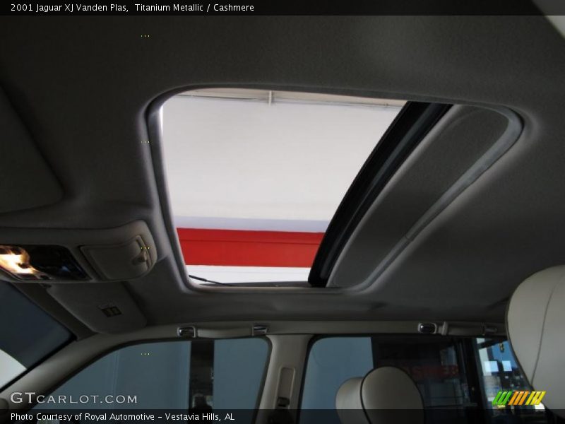 Titanium Metallic / Cashmere 2001 Jaguar XJ Vanden Plas