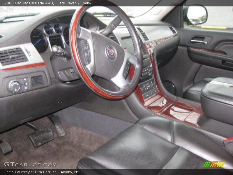 Black Raven / Ebony 2008 Cadillac Escalade AWD