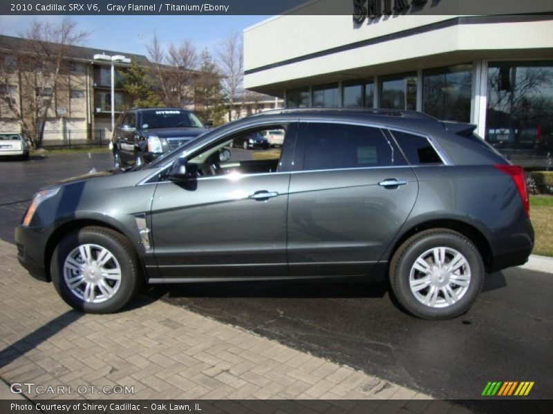 Gray Flannel / Titanium/Ebony 2010 Cadillac SRX V6