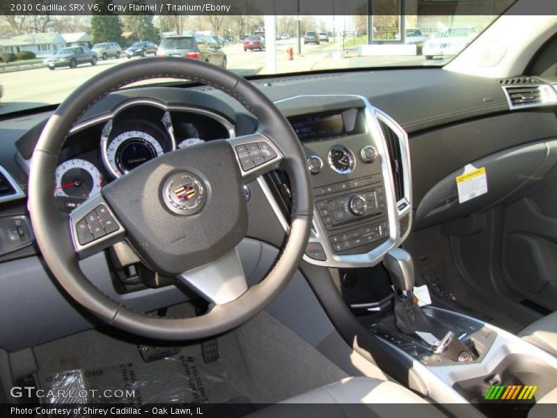 Gray Flannel / Titanium/Ebony 2010 Cadillac SRX V6