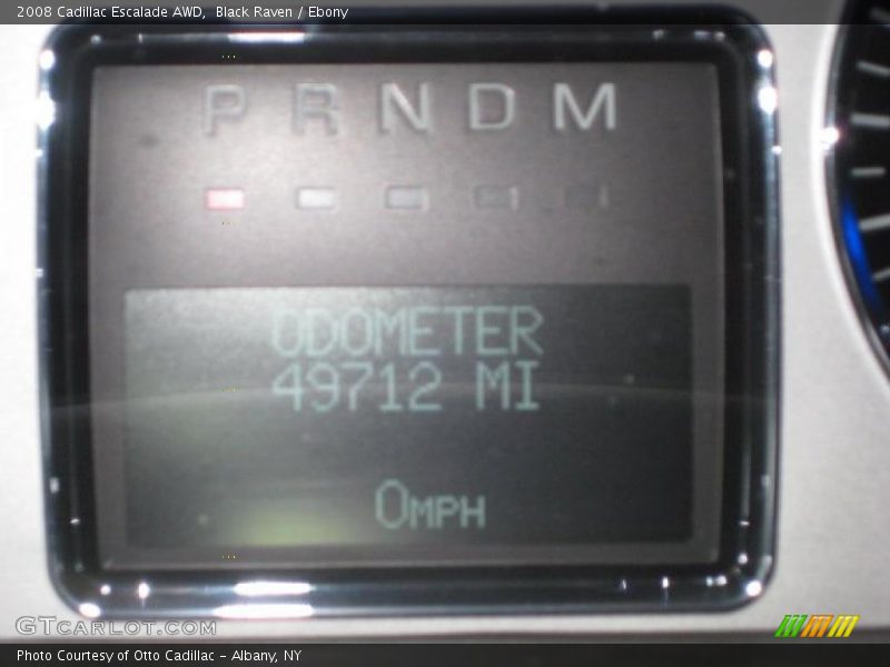 Black Raven / Ebony 2008 Cadillac Escalade AWD