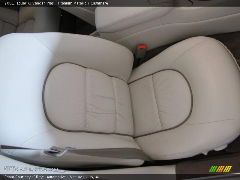 Titanium Metallic / Cashmere 2001 Jaguar XJ Vanden Plas