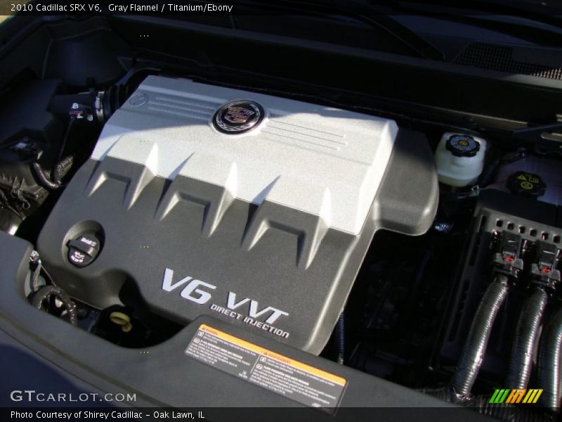 Gray Flannel / Titanium/Ebony 2010 Cadillac SRX V6