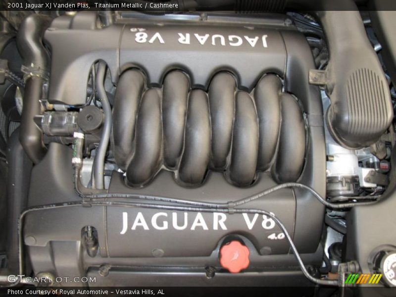 Titanium Metallic / Cashmere 2001 Jaguar XJ Vanden Plas