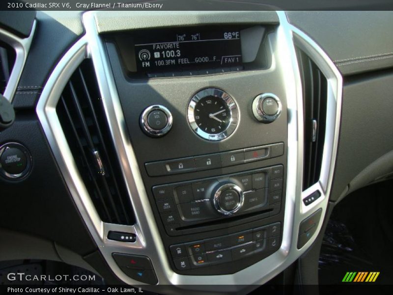 Gray Flannel / Titanium/Ebony 2010 Cadillac SRX V6