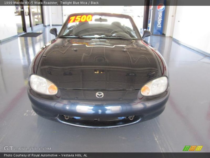 Twilight Blue Mica / Black 1999 Mazda MX-5 Miata Roadster