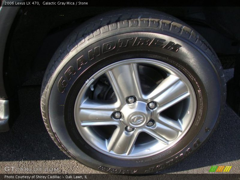 Galactic Gray Mica / Stone 2006 Lexus LX 470