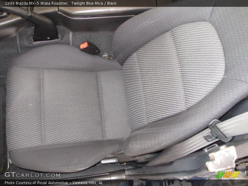 Twilight Blue Mica / Black 1999 Mazda MX-5 Miata Roadster