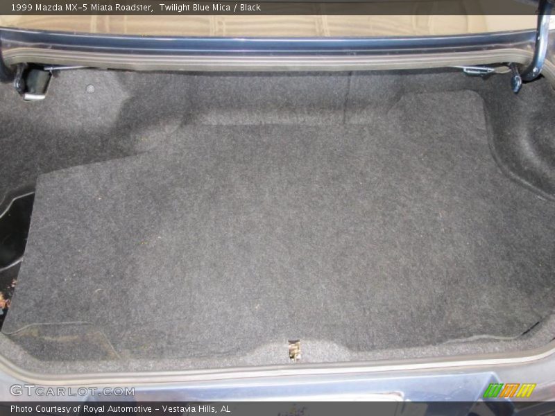 Twilight Blue Mica / Black 1999 Mazda MX-5 Miata Roadster