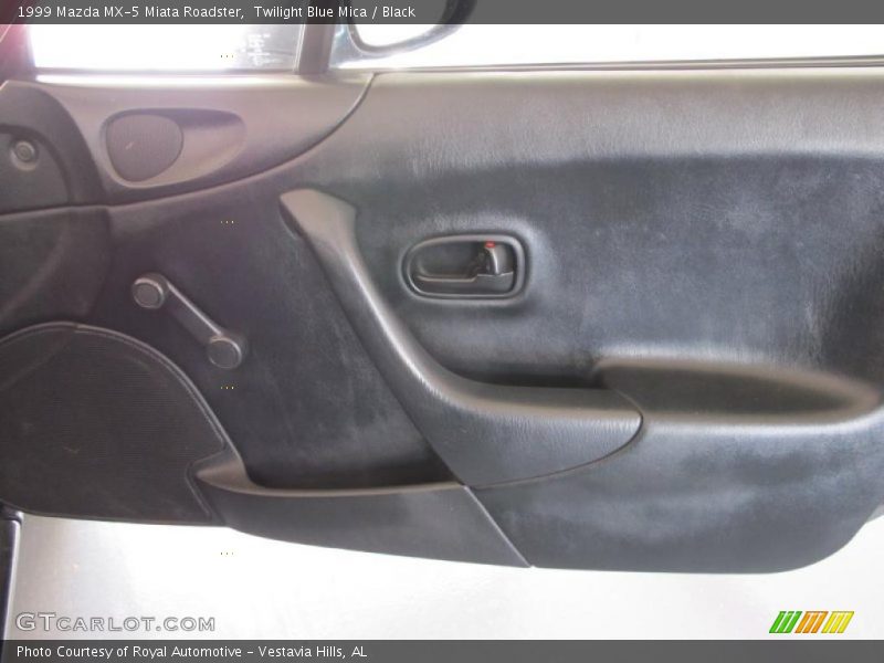 Twilight Blue Mica / Black 1999 Mazda MX-5 Miata Roadster