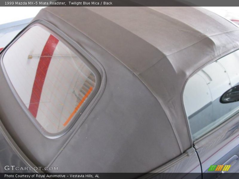 Twilight Blue Mica / Black 1999 Mazda MX-5 Miata Roadster