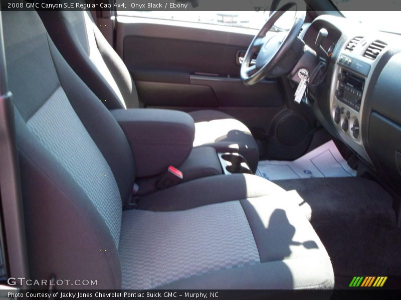 Onyx Black / Ebony 2008 GMC Canyon SLE Regular Cab 4x4